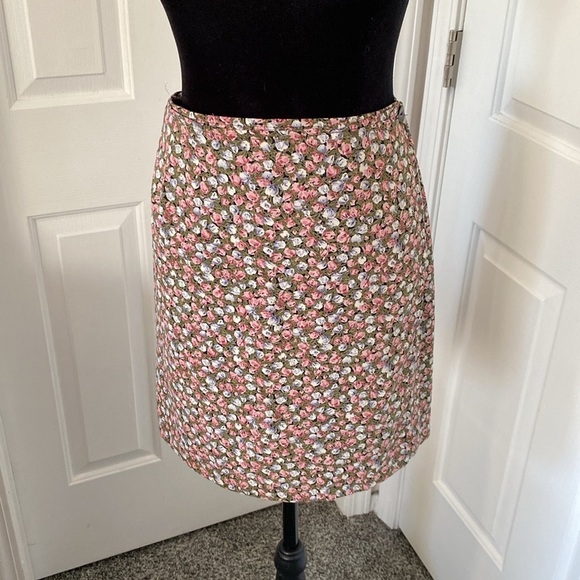 I.N. Studio 90s Pastel Mini Skirt, size medium. - Picture 1 of 10